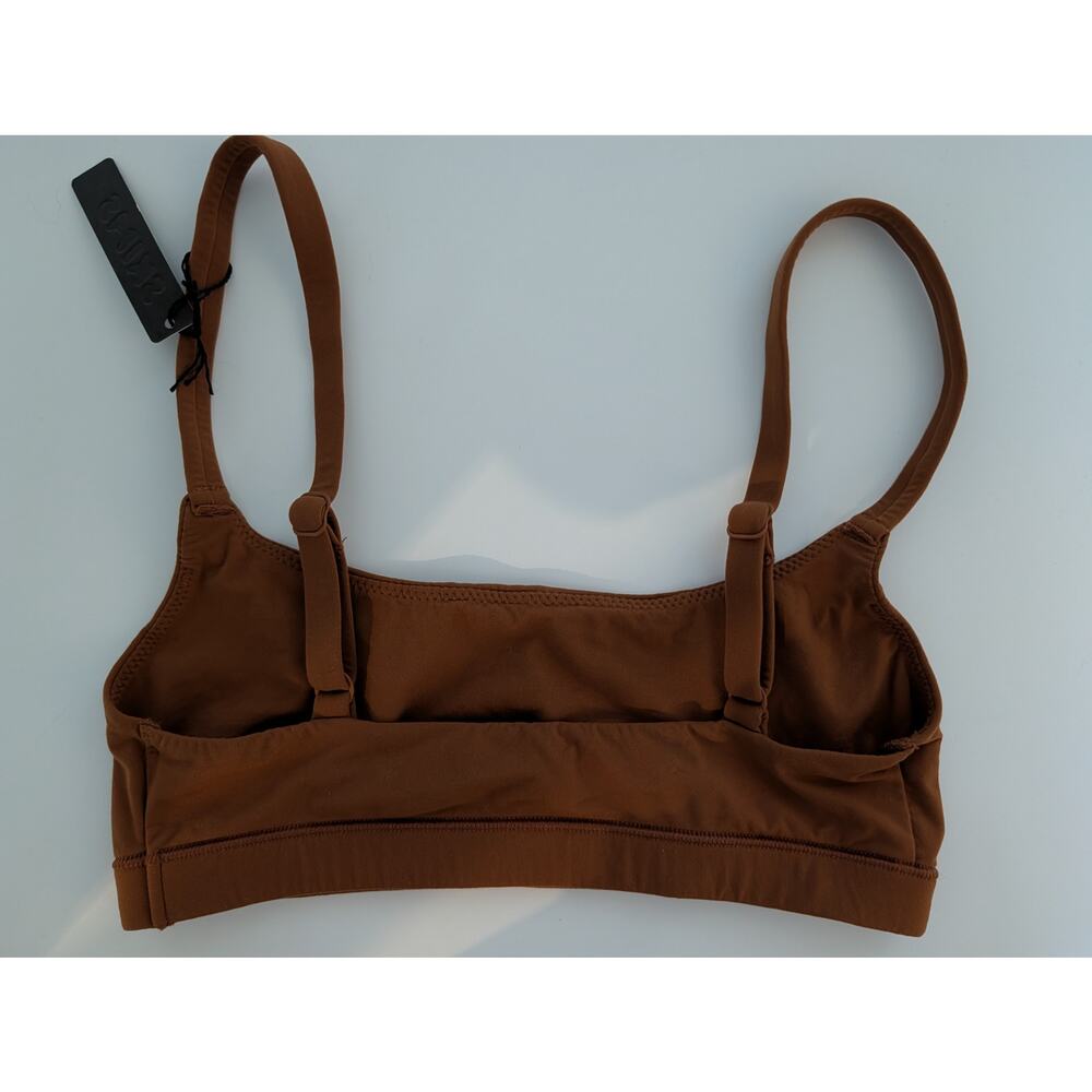 SKIMS Bralette Fits Everybody Scoop Neck Bra Copper Size XXS - Picture 4 of 5
